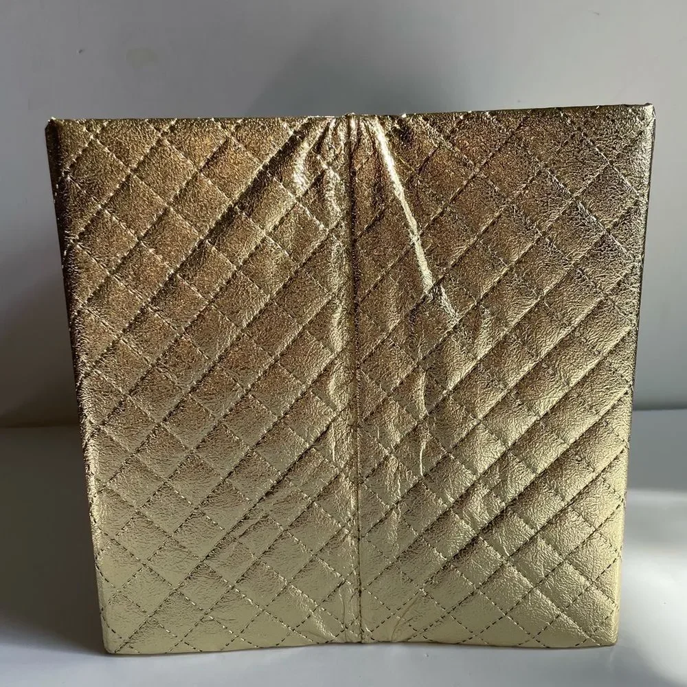 Estée Lauder Gold Storage Container Bin Handles